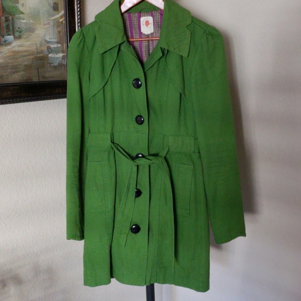 TULLE jacket/ trench coat